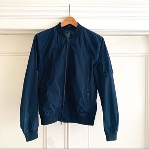 Belstaff Mallison Bomber Jackrt in Deep Navy